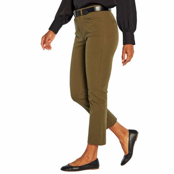 GREEN NWT Banana Republic Ladies' Slim-Straight‎ Capri Pant - Picture 6 of 11